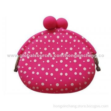 Silicone Purse, Dust-proof, Easy to Clean, Fashionable Design